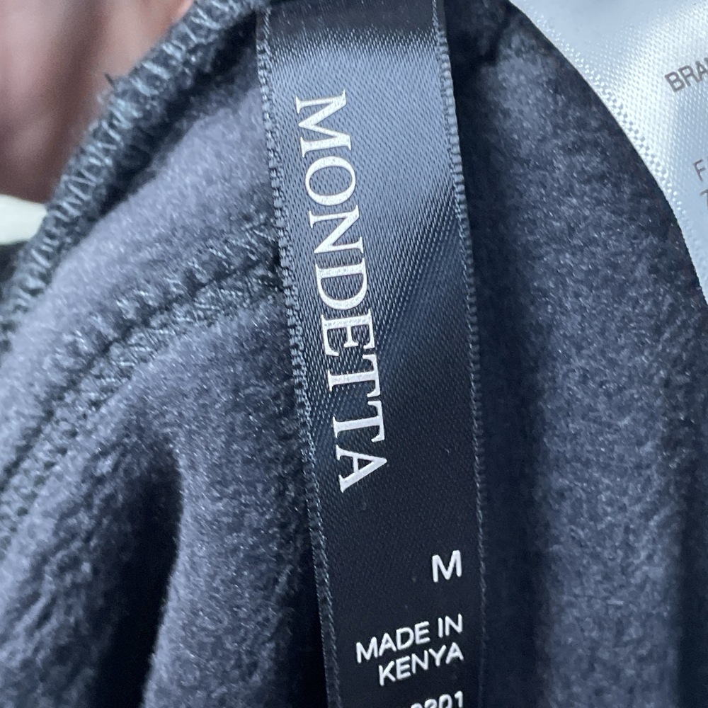 Mondetta Women's M Fleece Pants Black H1138 - Picture 6 of 6